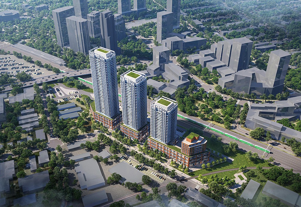 Arcadia District rendering by EllisDon Capital