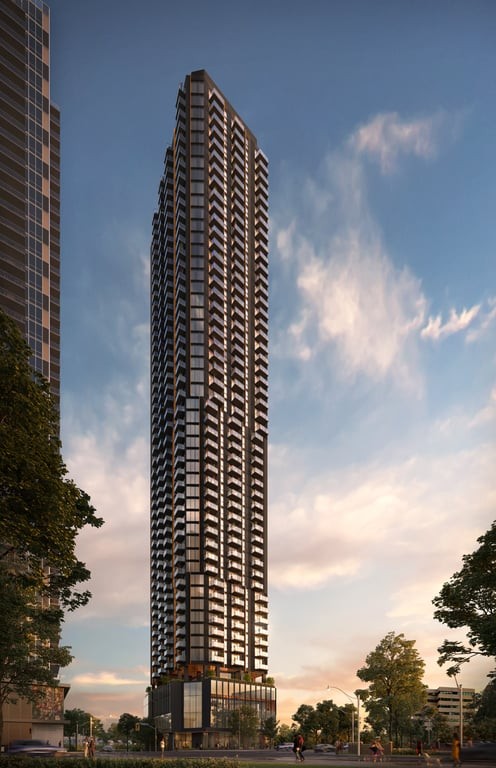 Kipling Station Condos rendering by CentreCourt Developments